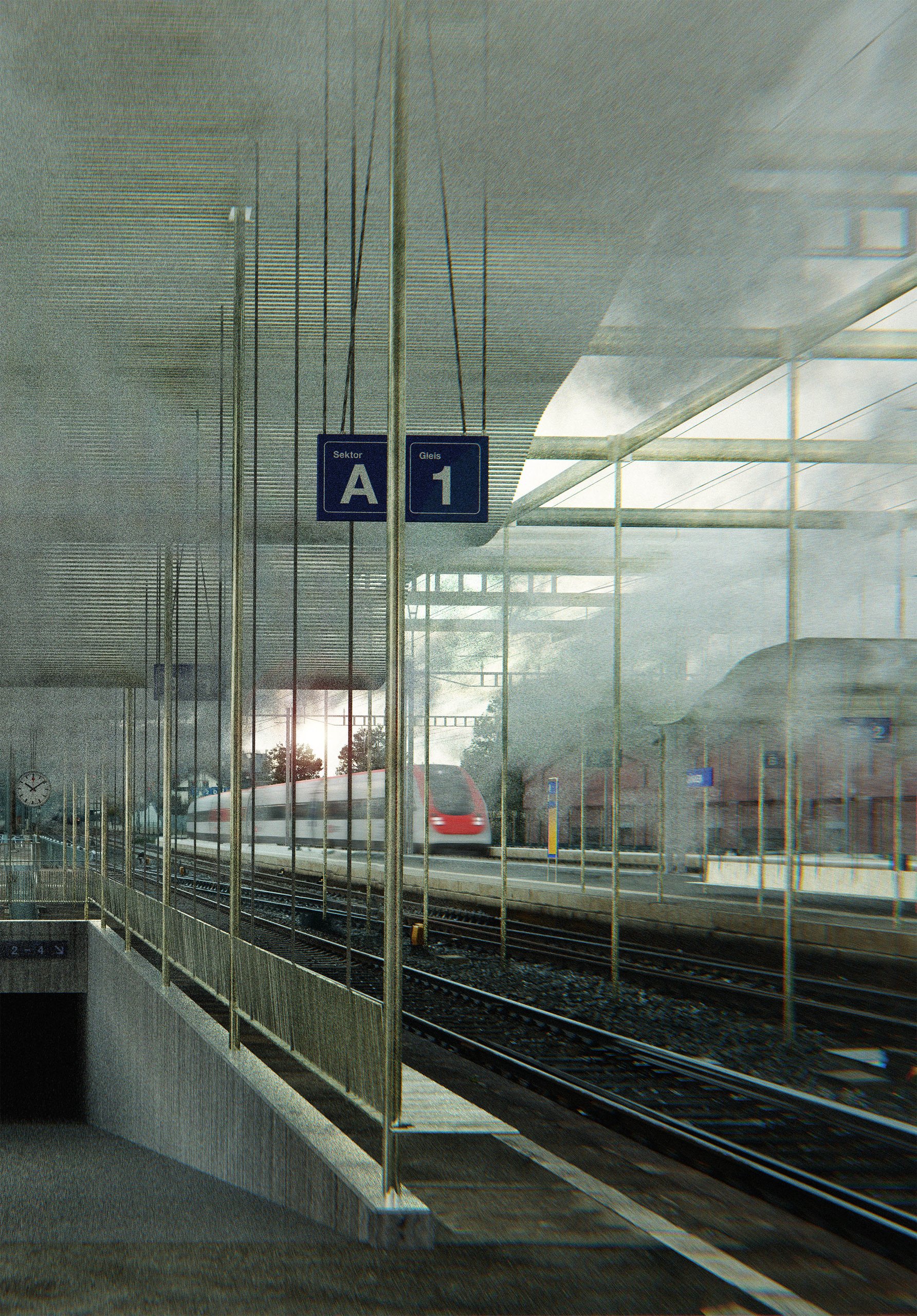 Bahnhof Däniken - II