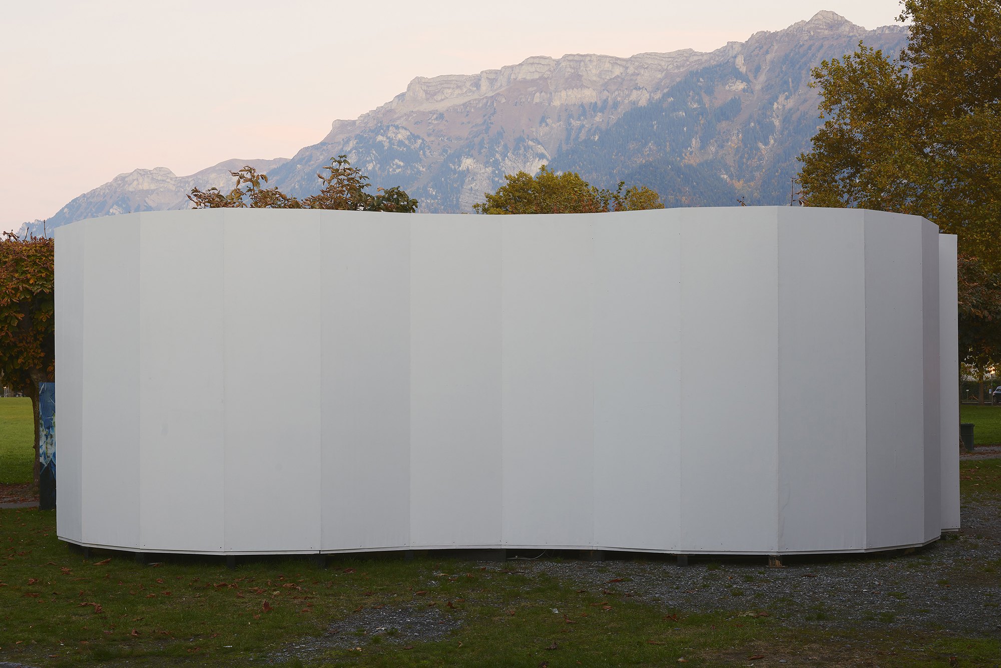 Aussenansicht Wanderpavillon