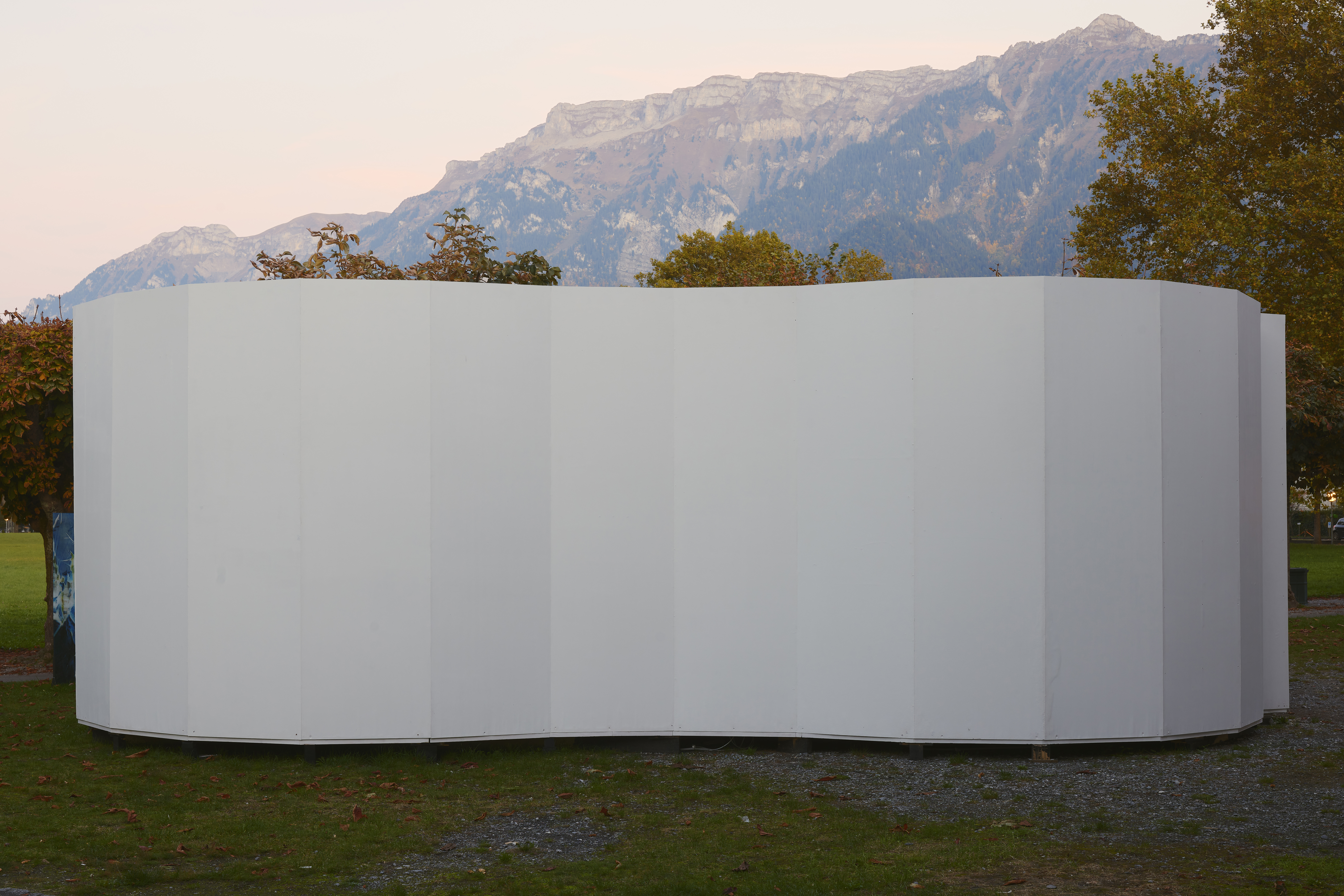 Aussenansicht Wanderpavillon